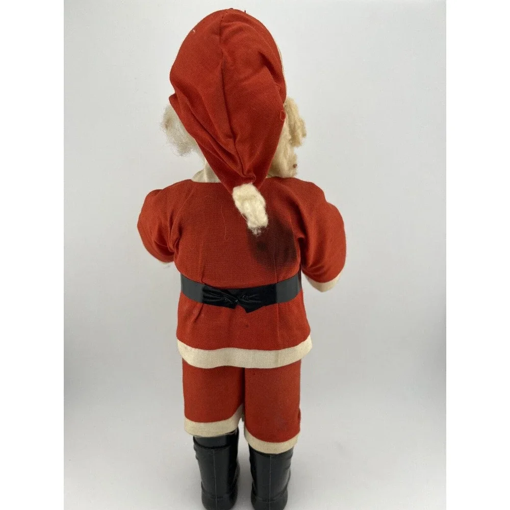 Vintage Home Decorative Christmas Standing Plastic Santa Claus Figure‎ - 12